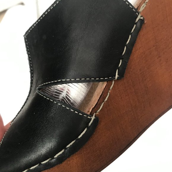 SPRING STEP Sling Back Open Toe Wedges - Picture 6 of 8